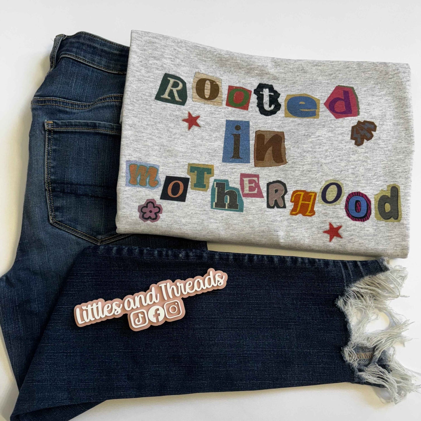 RTS-Vintage Rooted In Motherhood Tee