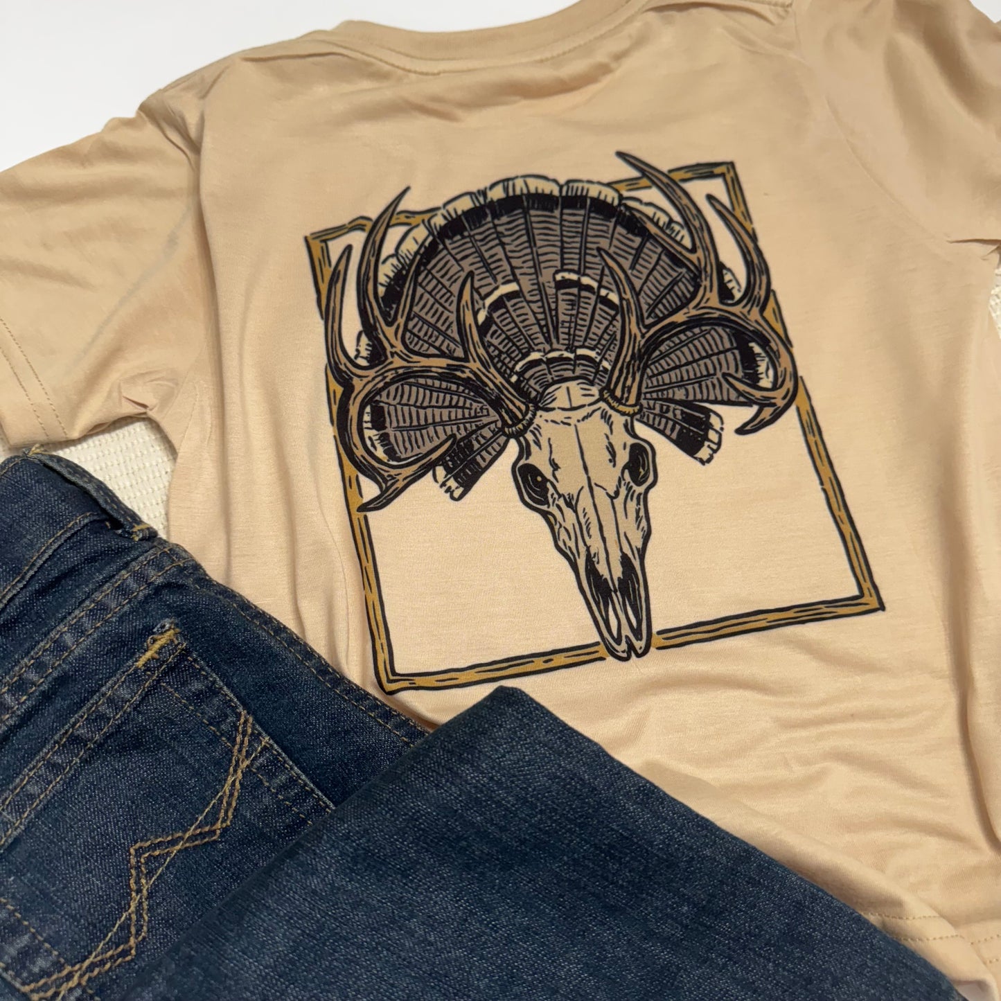 Vintage Skull Mount Tee
