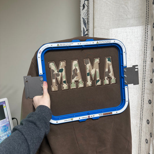 Embroidered Clothes Keepsake Sweatshirt