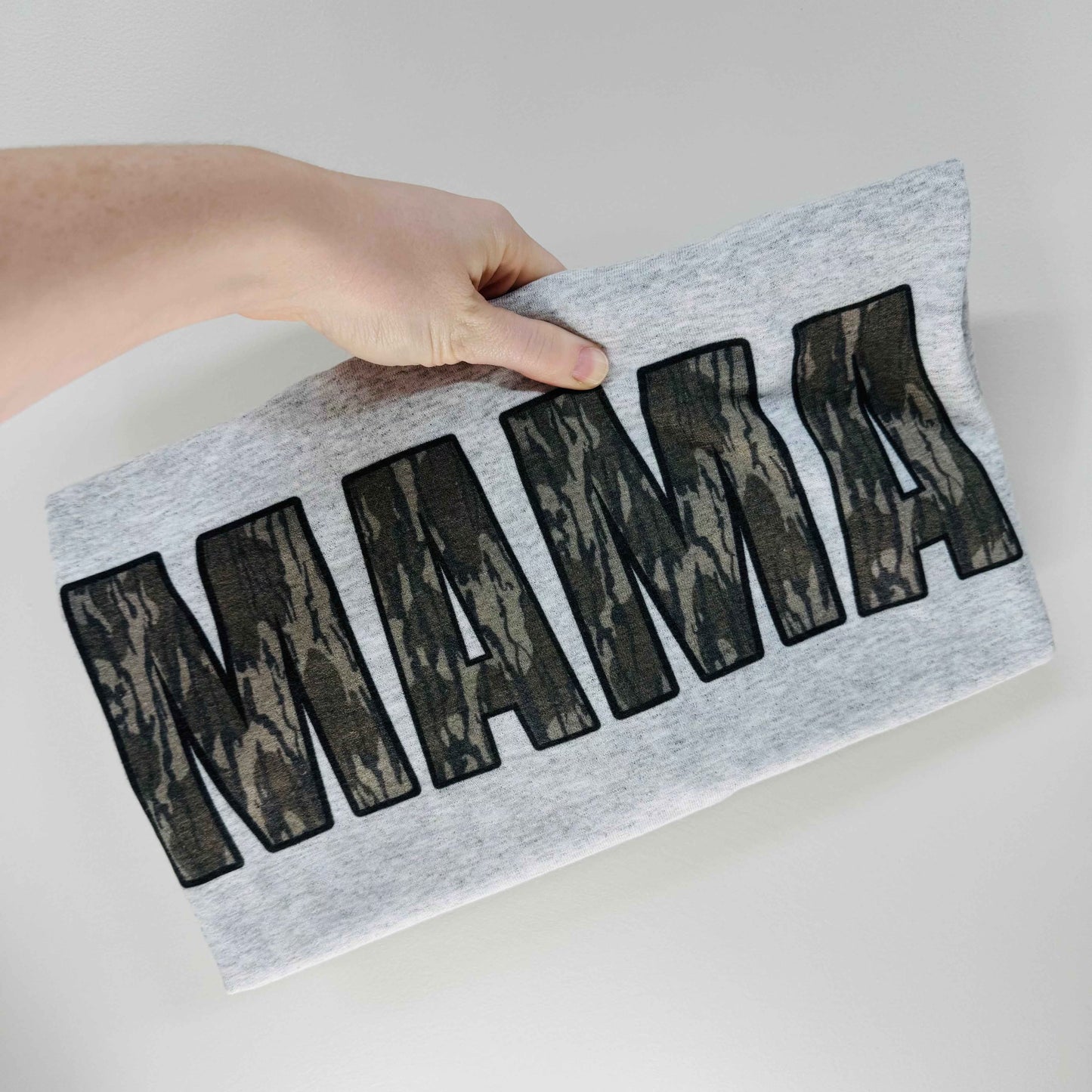 RTS-Vintage Camo Mama Tee