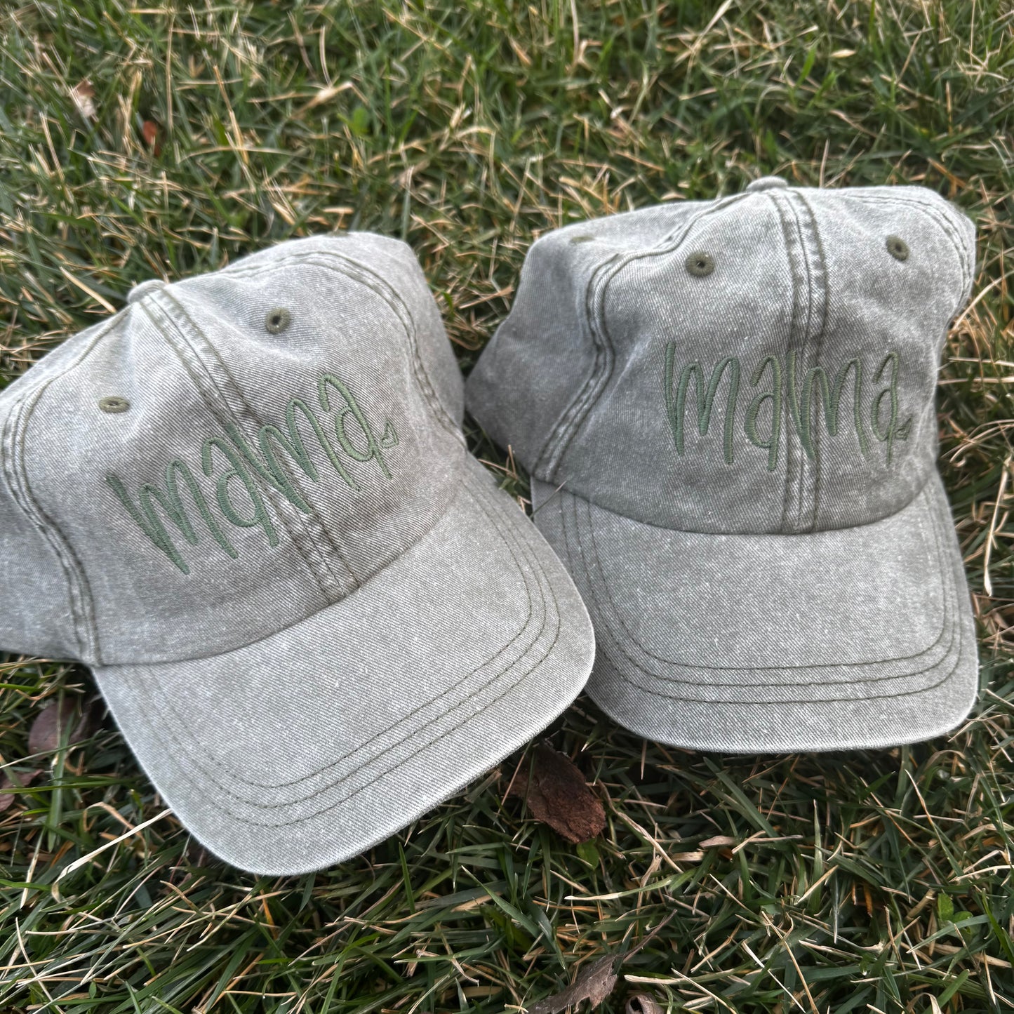 Embroidered Mama Hats