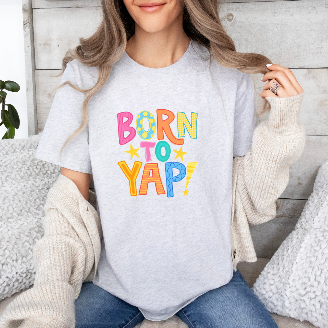 Vintage Born To Yap Tee