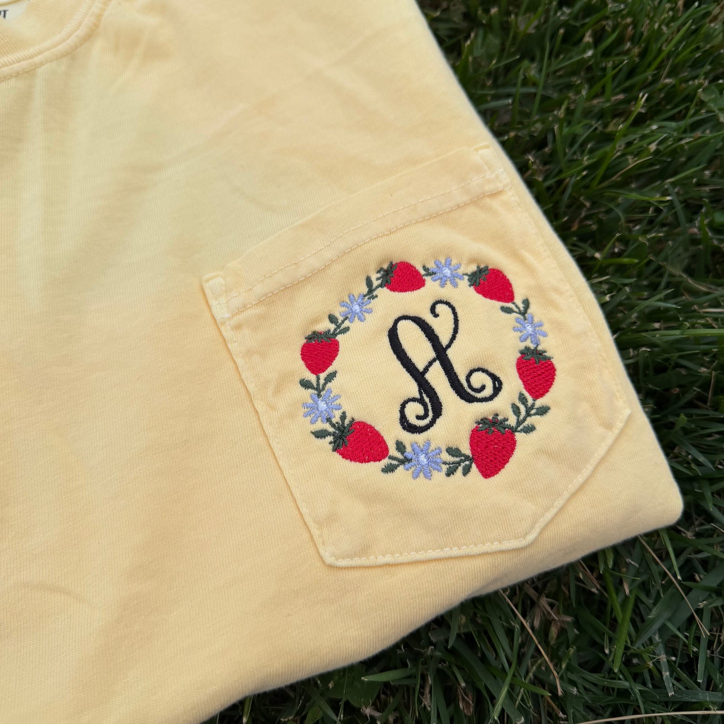 Fruit Frame Monogram Tee