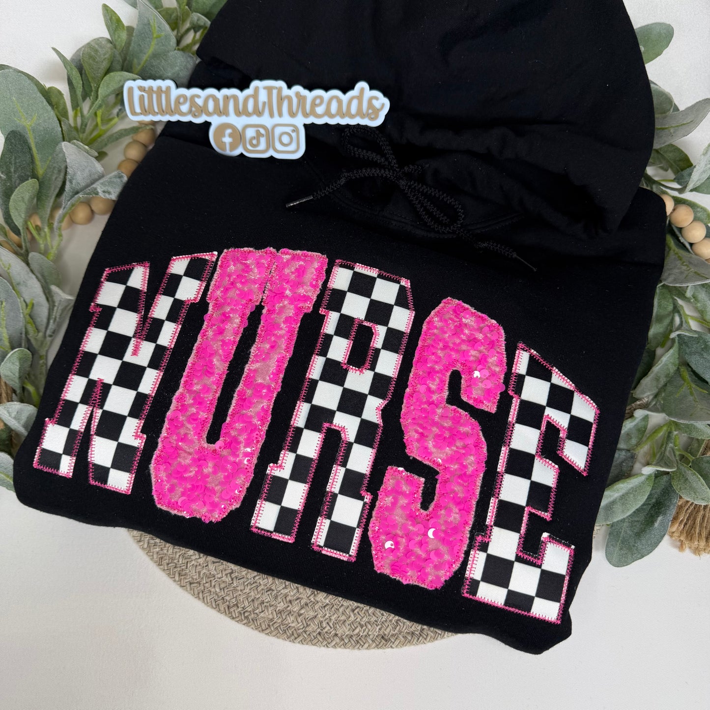 Custom Sequin Mix Top