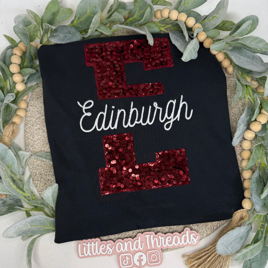 Custom Sequin Spirit Tee
