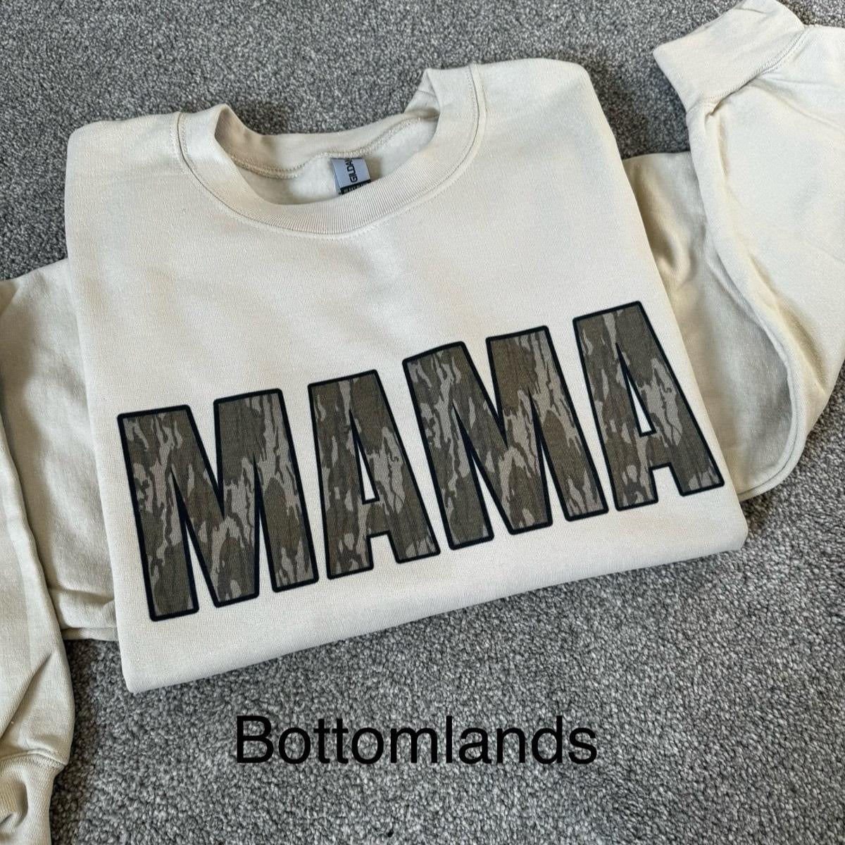 Custom Camo Crewneck