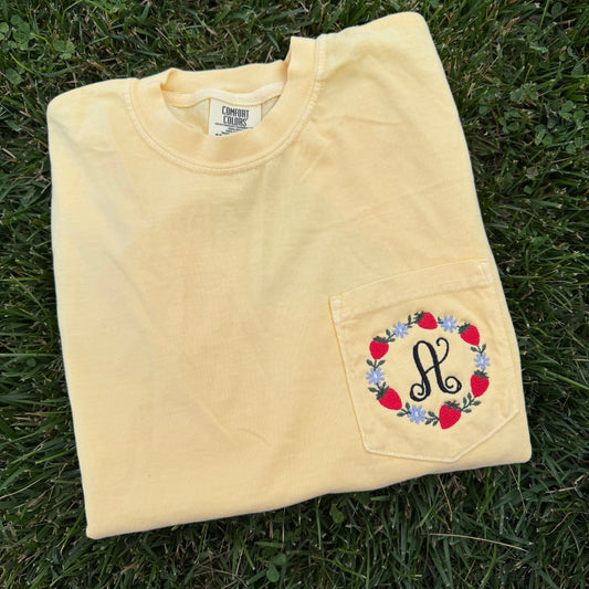 Fruit Frame Monogram Tee