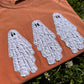 Sequin Applique Ghost Tee