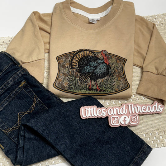 Vintage Turkey Long Sleeve Tee