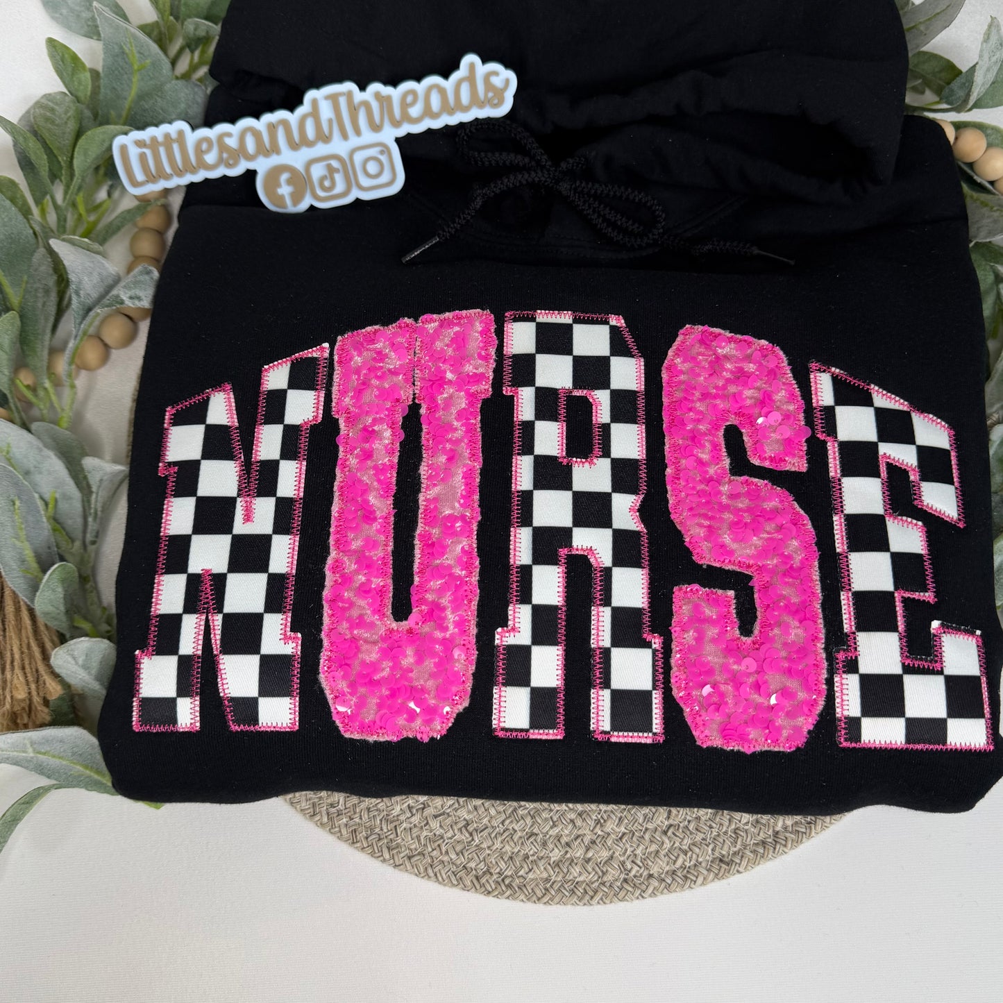 Custom Sequin Mix Top