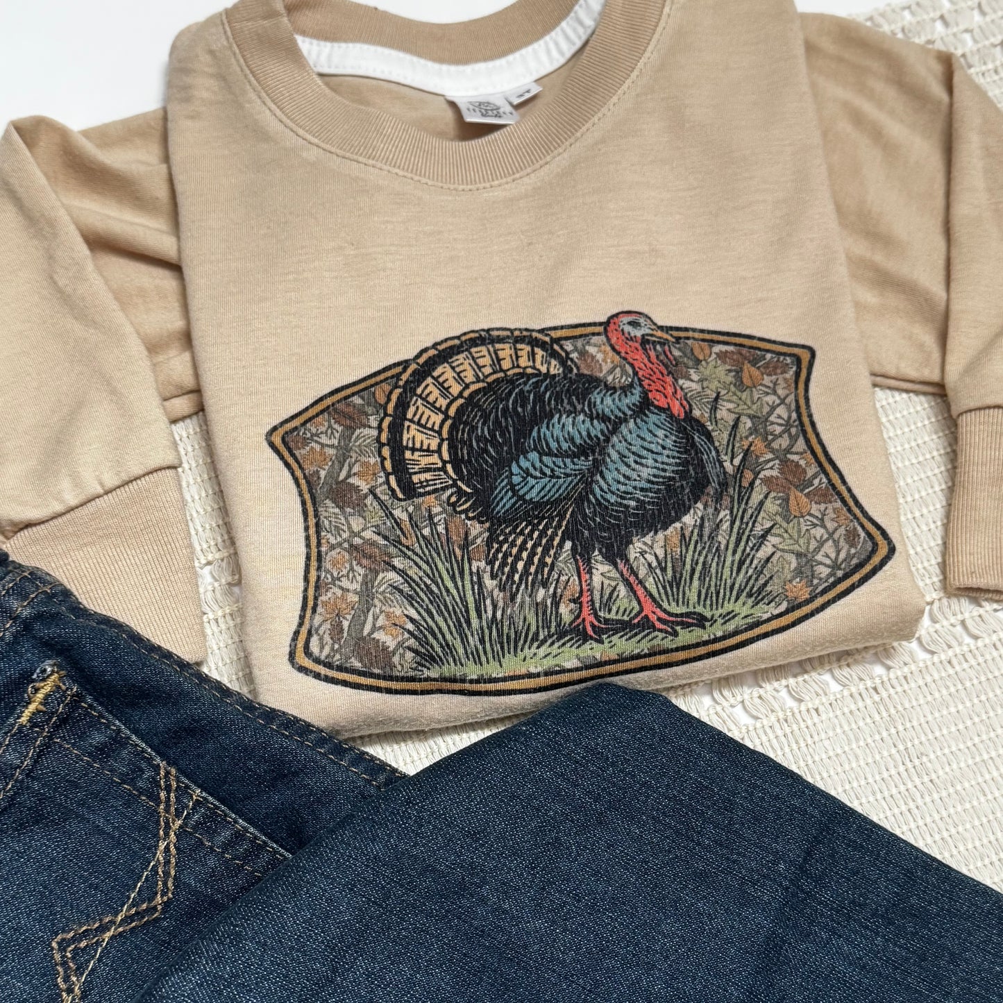 Vintage Turkey Long Sleeve Tee