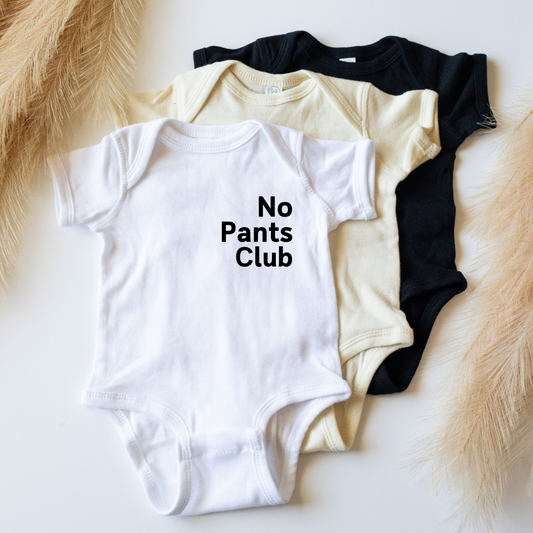 No Pants Club Infant Bodysuit