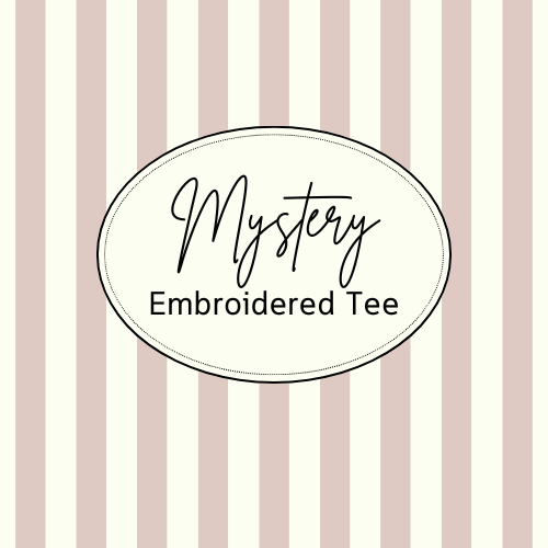 Mystery Embroidered Tee
