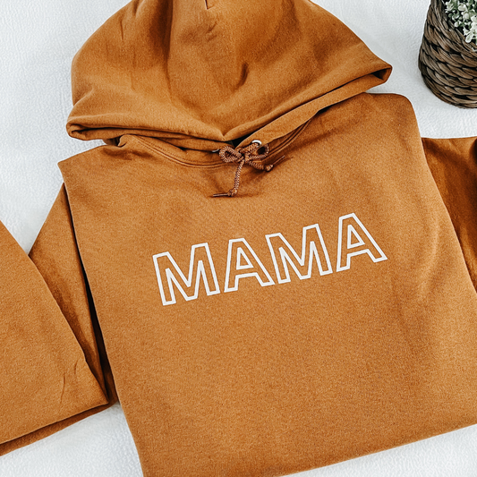 Golden Pecan Mama Hoodie