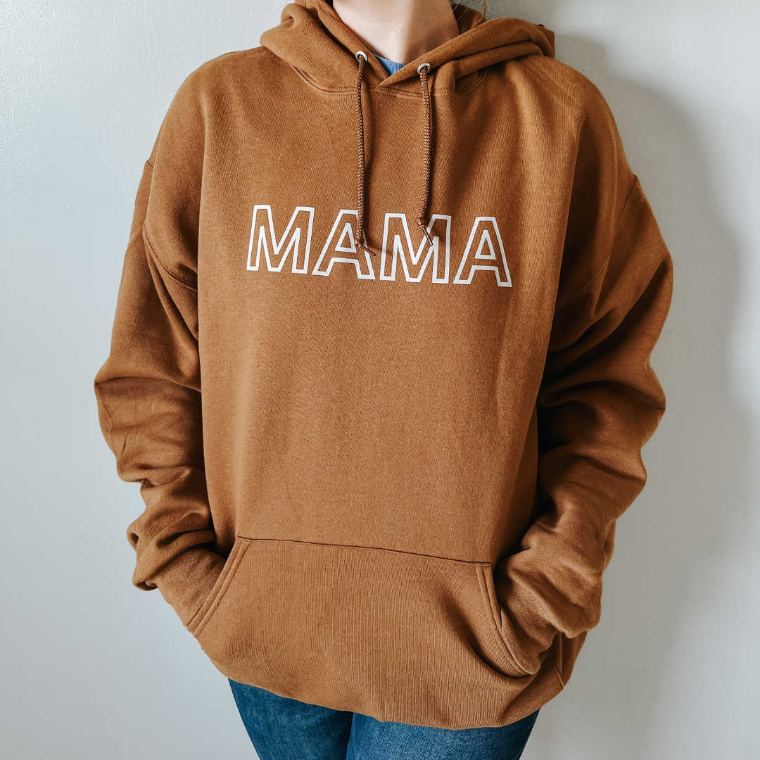 Golden Pecan Mama Hoodie