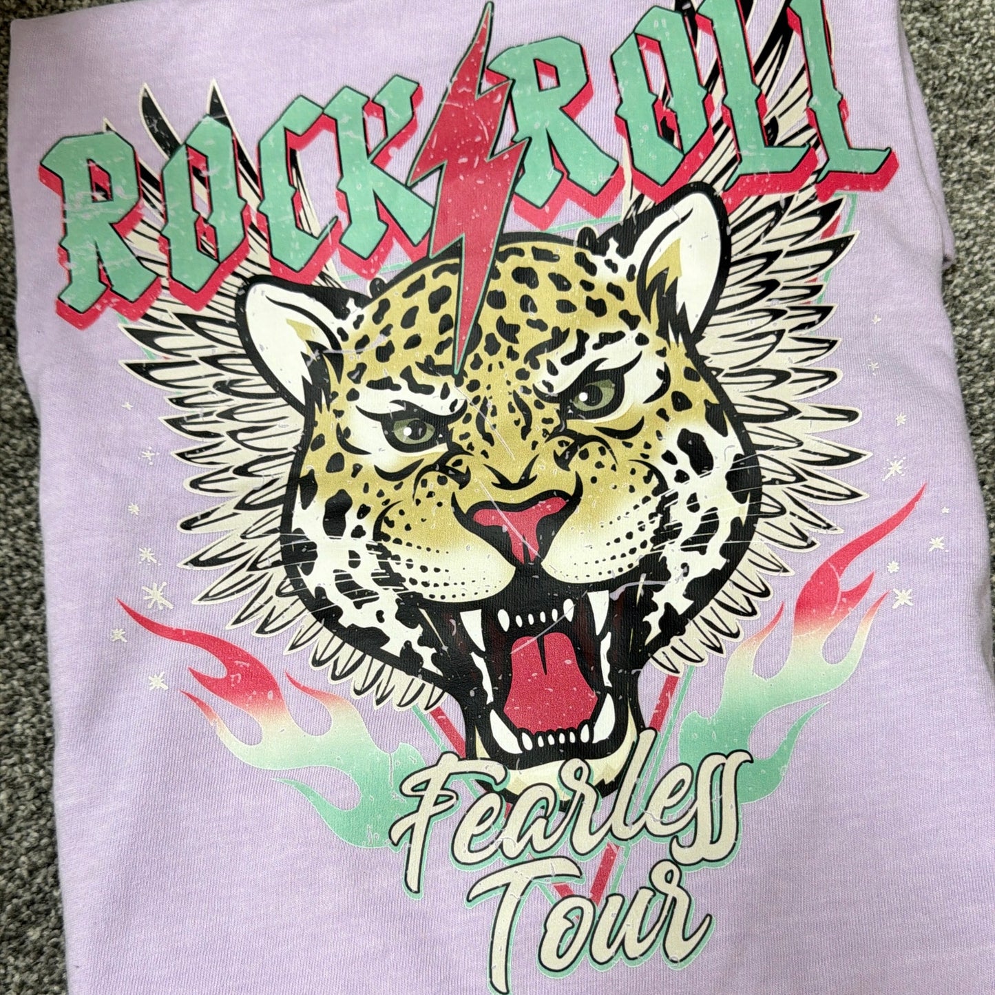 RTS-Rock Roll Fearless Tour Tee