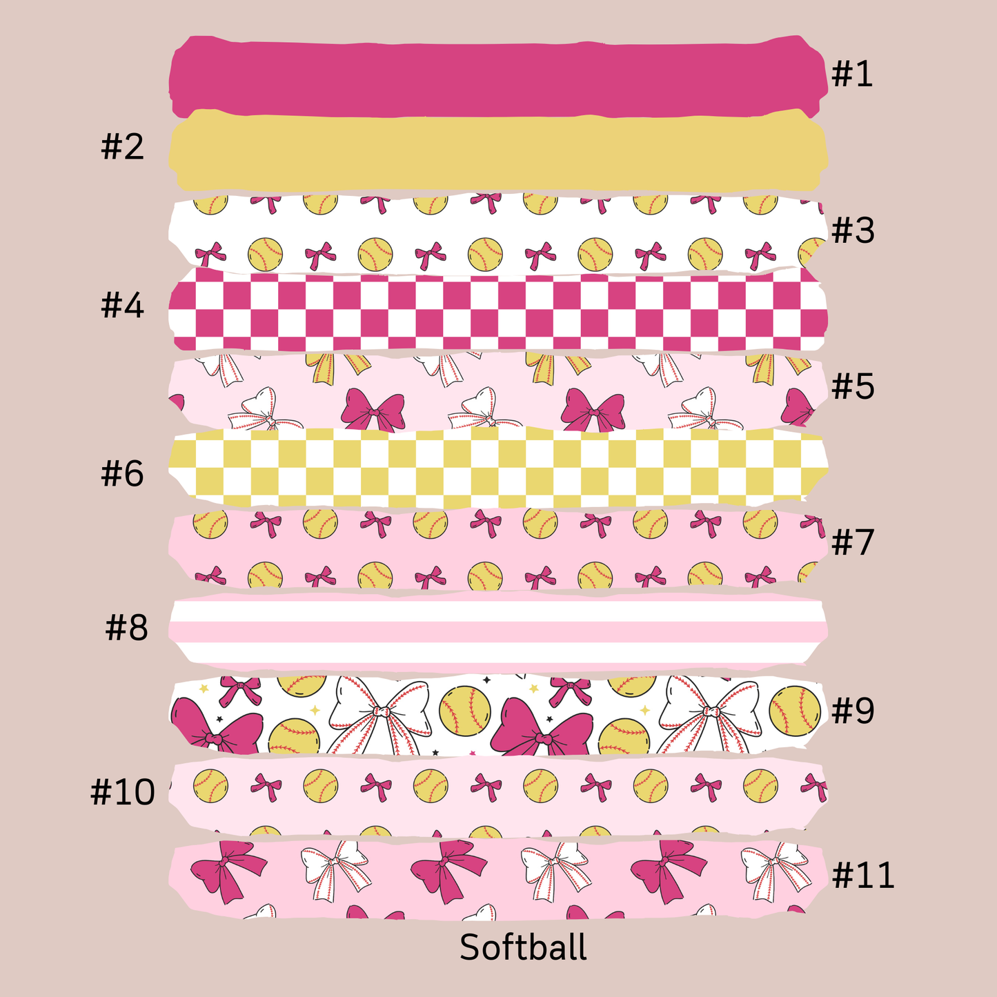 Pick Your Fabric-Mixed Adult Customs