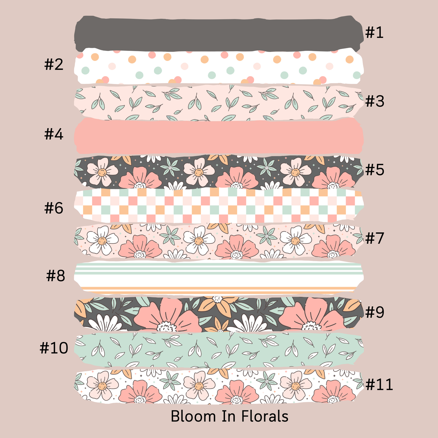 Pick Your Fabric-Mixed Adult Customs