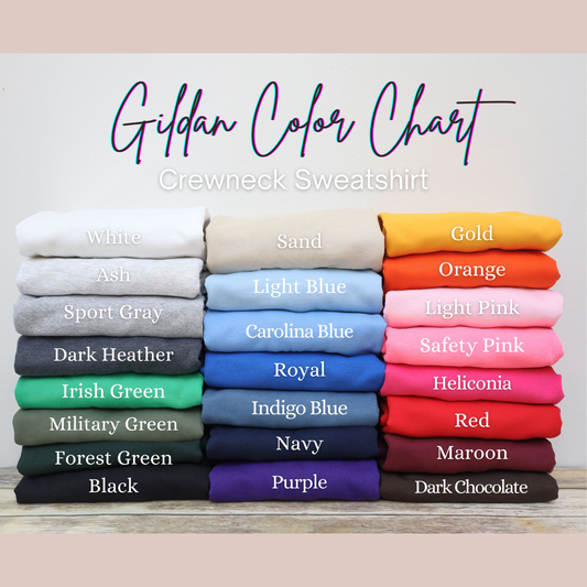 Double Appliqué Name Crewnecks