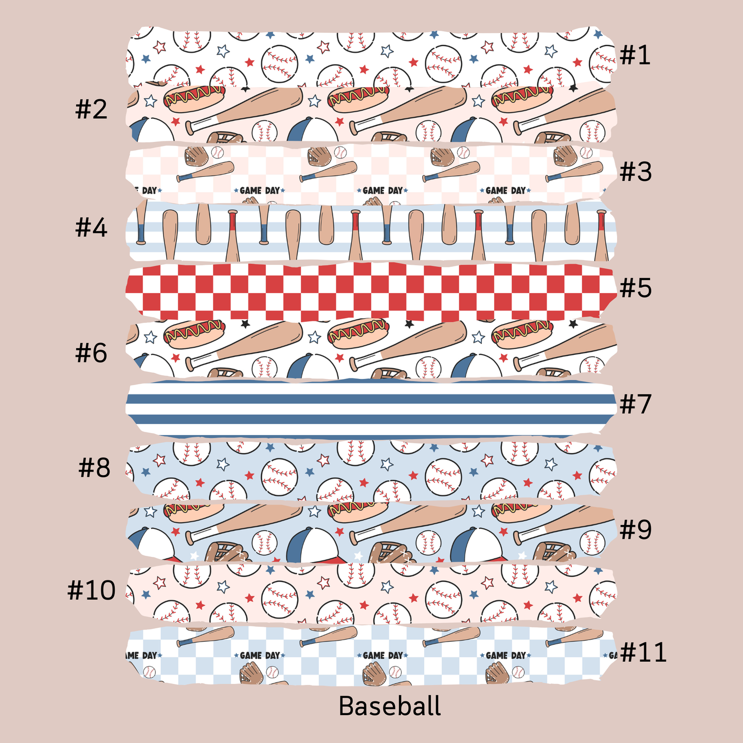 Pick Your Fabric-Zig Zag Adult Customs