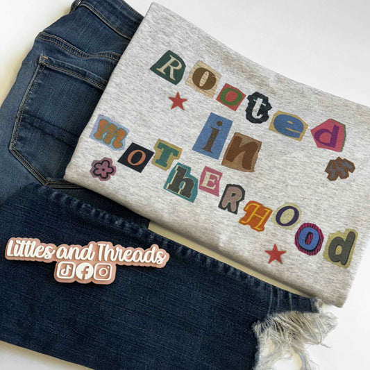 RTS-Vintage Rooted In Motherhood Tee