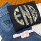 Custom Embroidered Camo Monogram