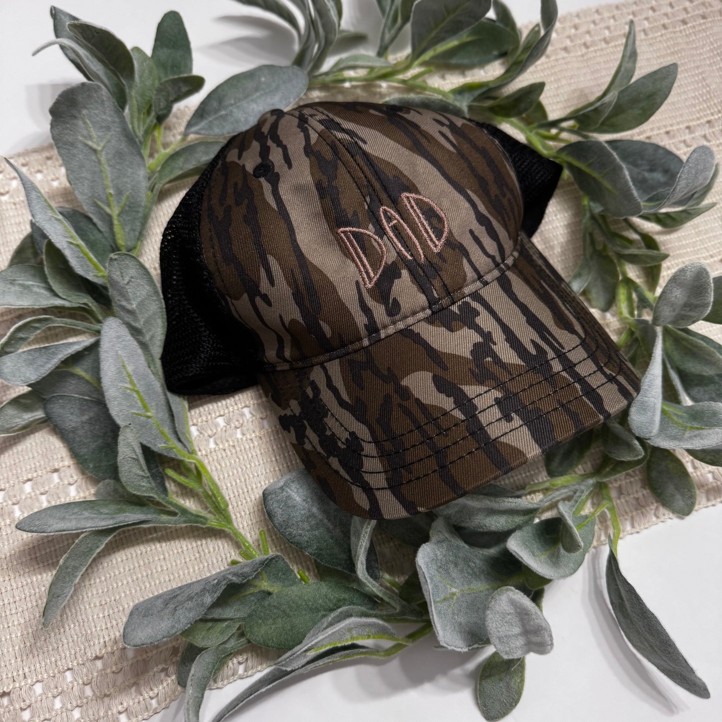 RTS-Embroidered Dad Camo Hat