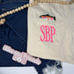 Monogram Trout Pocket Tee