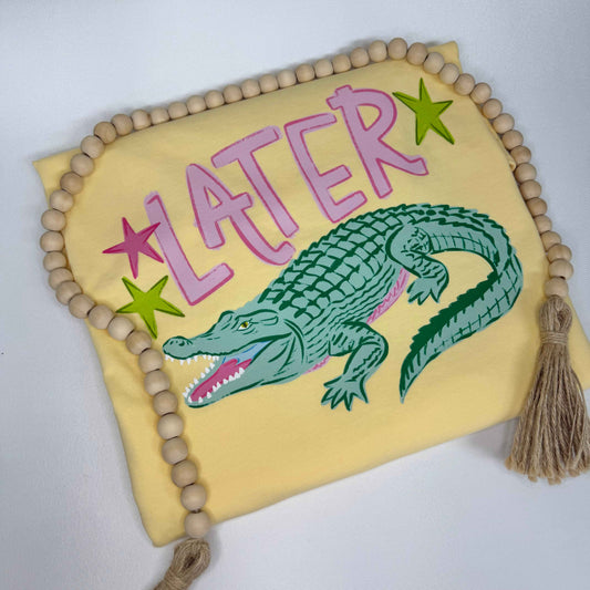RTS-Later Gator- Front & Back Tee