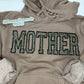Custom Leopard Satin Stitch Sweatshirt