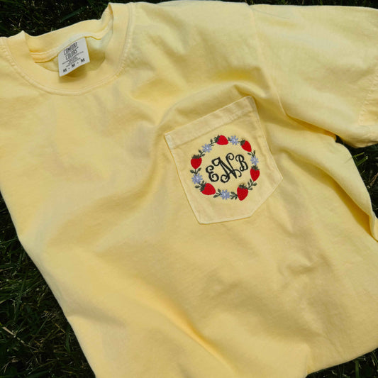 Fruit Frame Monogram Tee