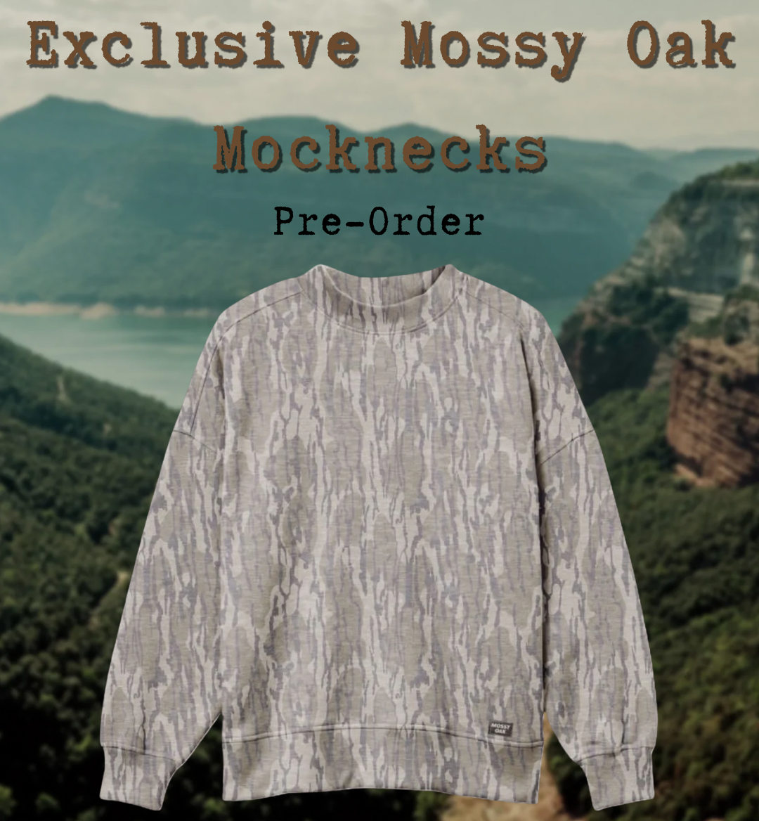 PREORDER Mossy Oak Mocknecks