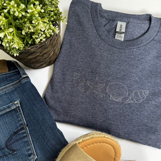 Coastal Dream Embroidered Tee