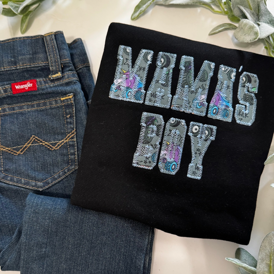 Custom Embroidered Kids Monster Truck Tees