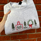 Embroidered Christmas Market Crewnecks