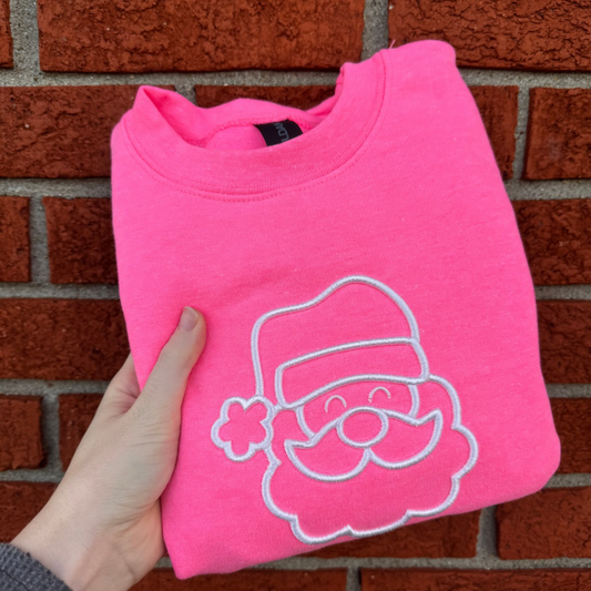 Embroidered Puff Youth/Toddler Santa