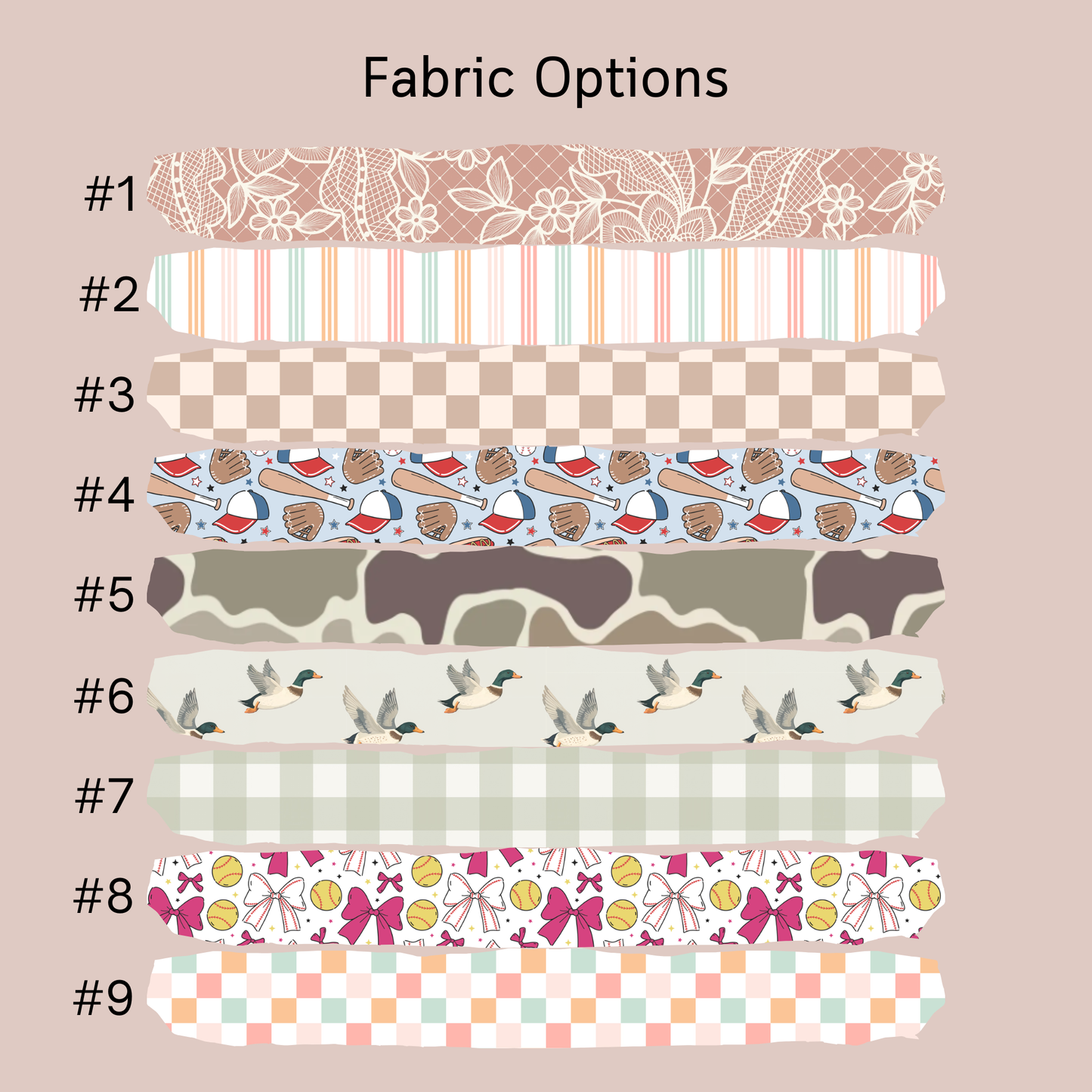 Pick Your Fabric-Zig Zag