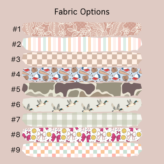 Pick Your Fabric-Zig Zag