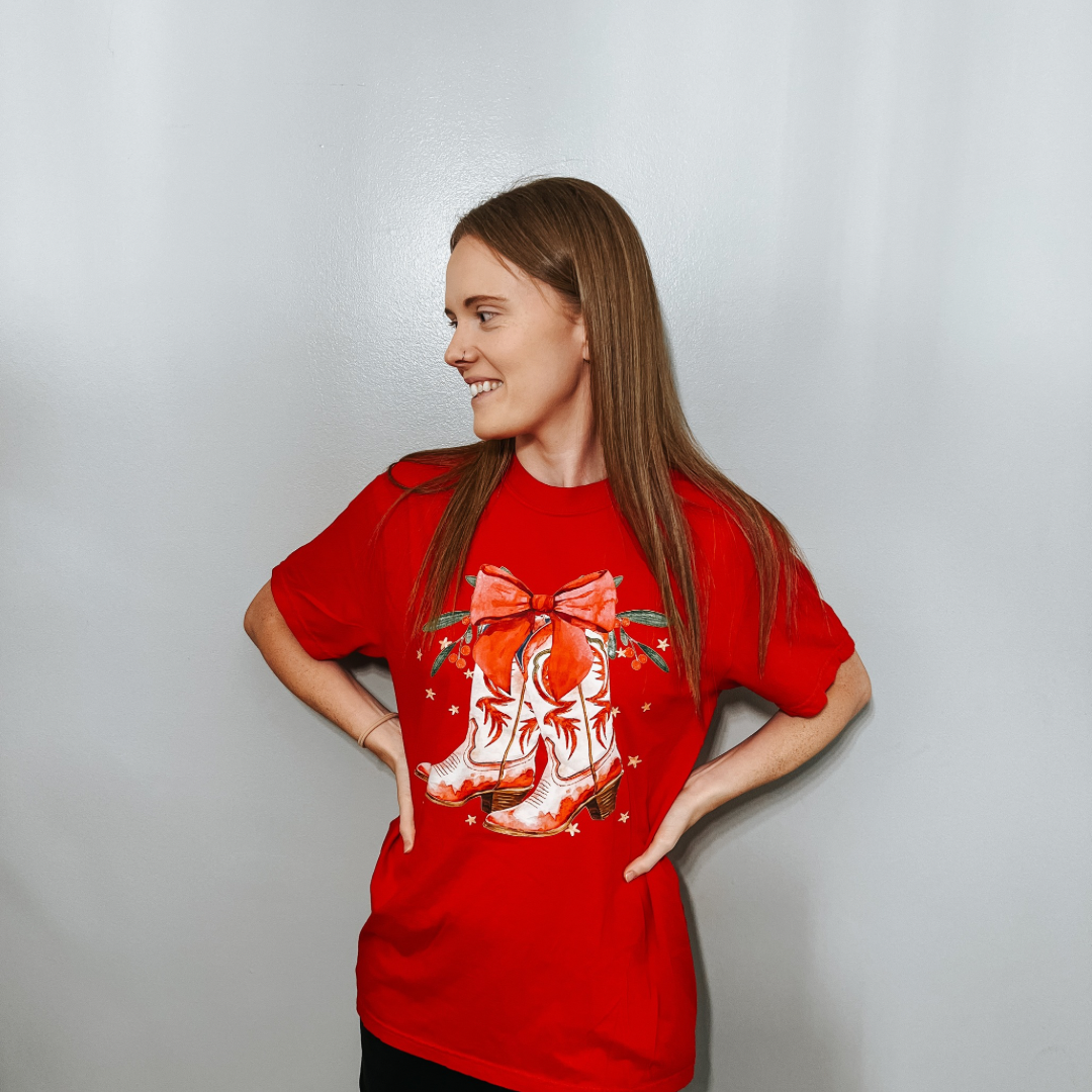 Cowgirl Christmas Tee