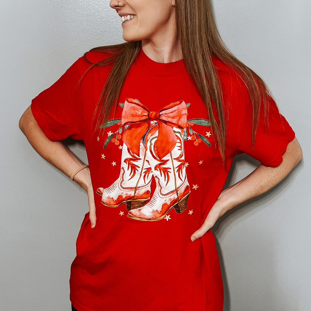 Cowgirl Christmas Tee