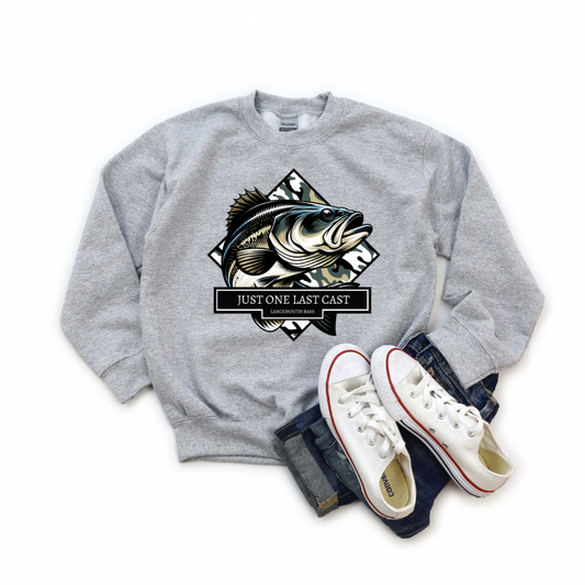 One Last Cast Crewneck