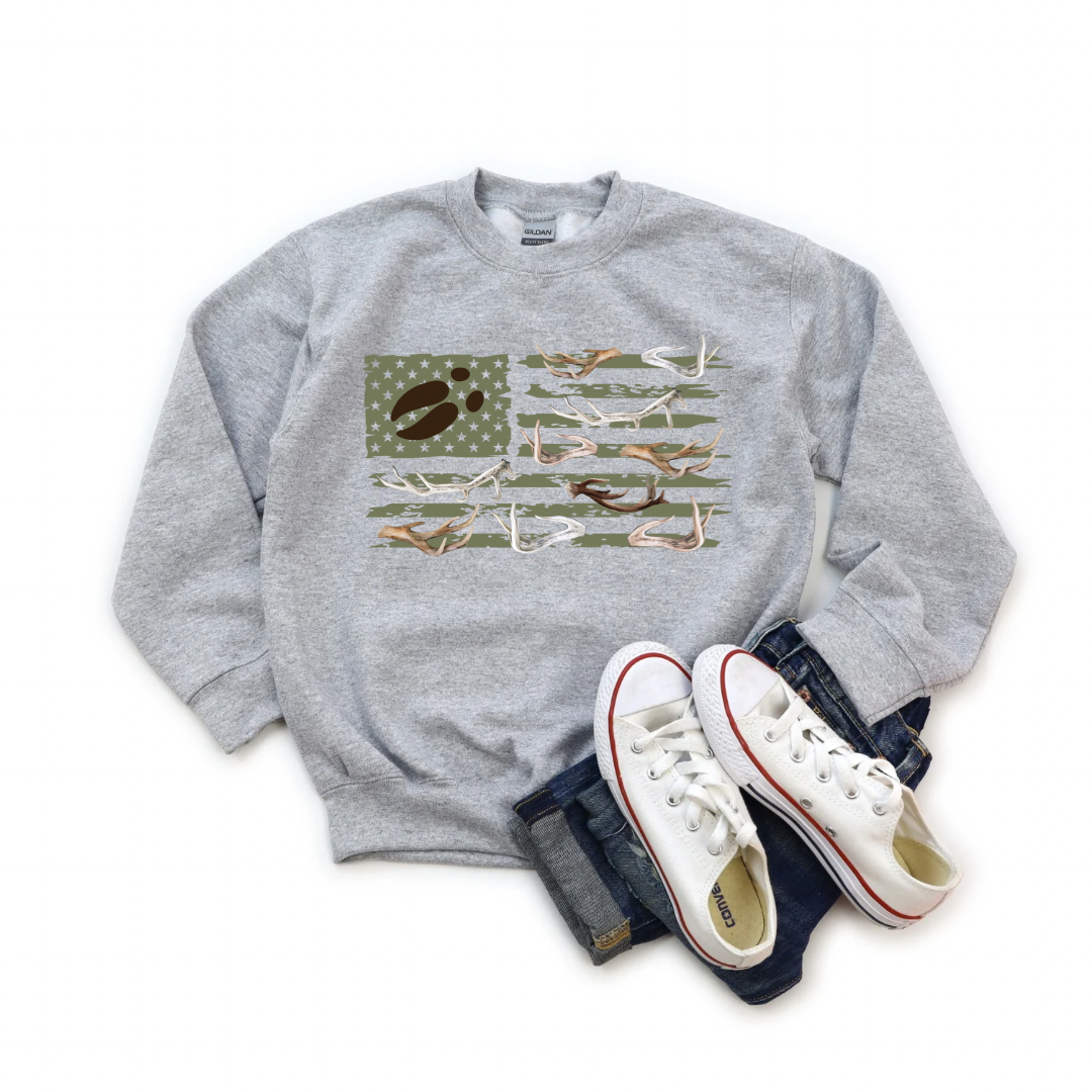 American Deer Hunter Crewneck