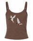 Cross Stitched Mallard Top