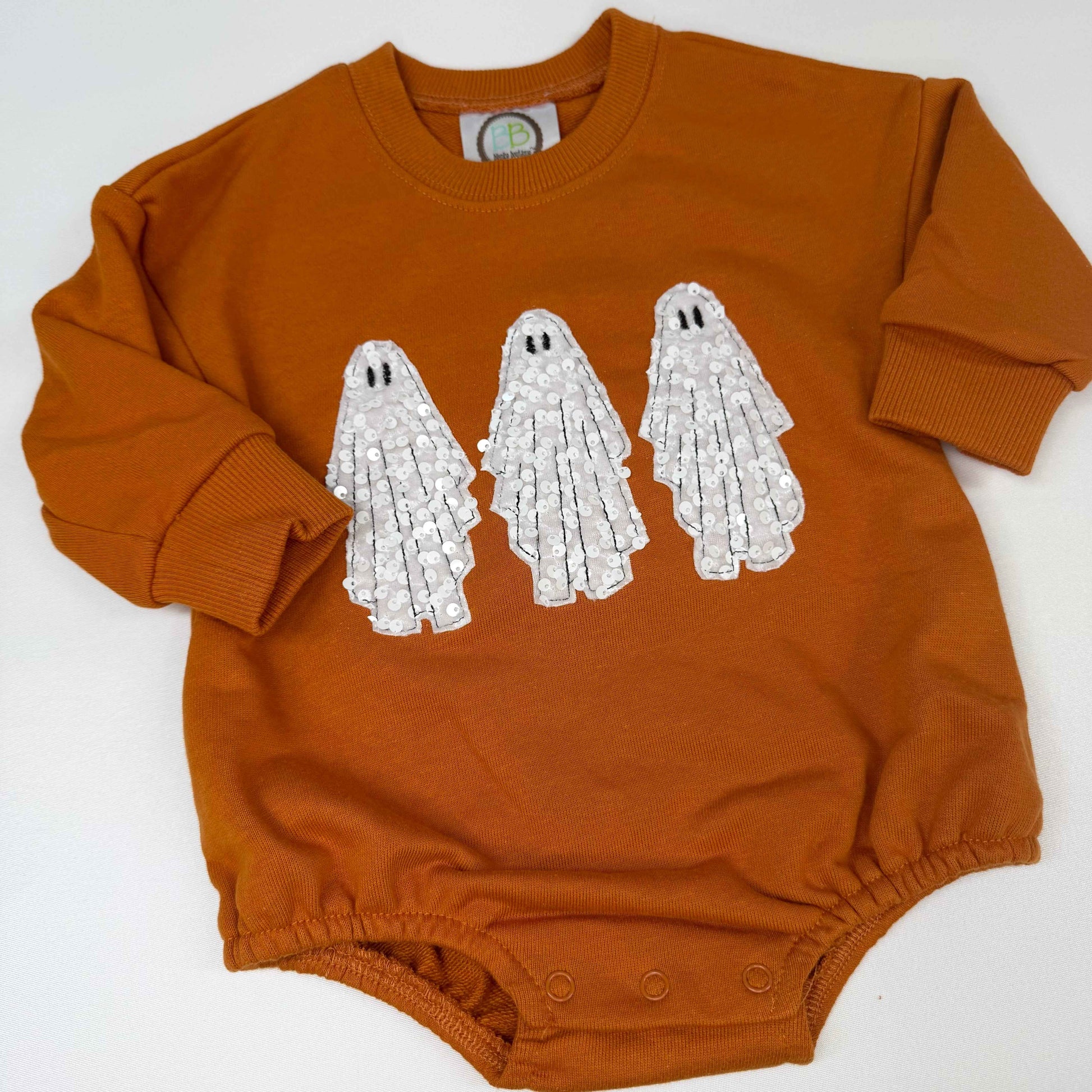 Sequin Applique Ghost Bubble