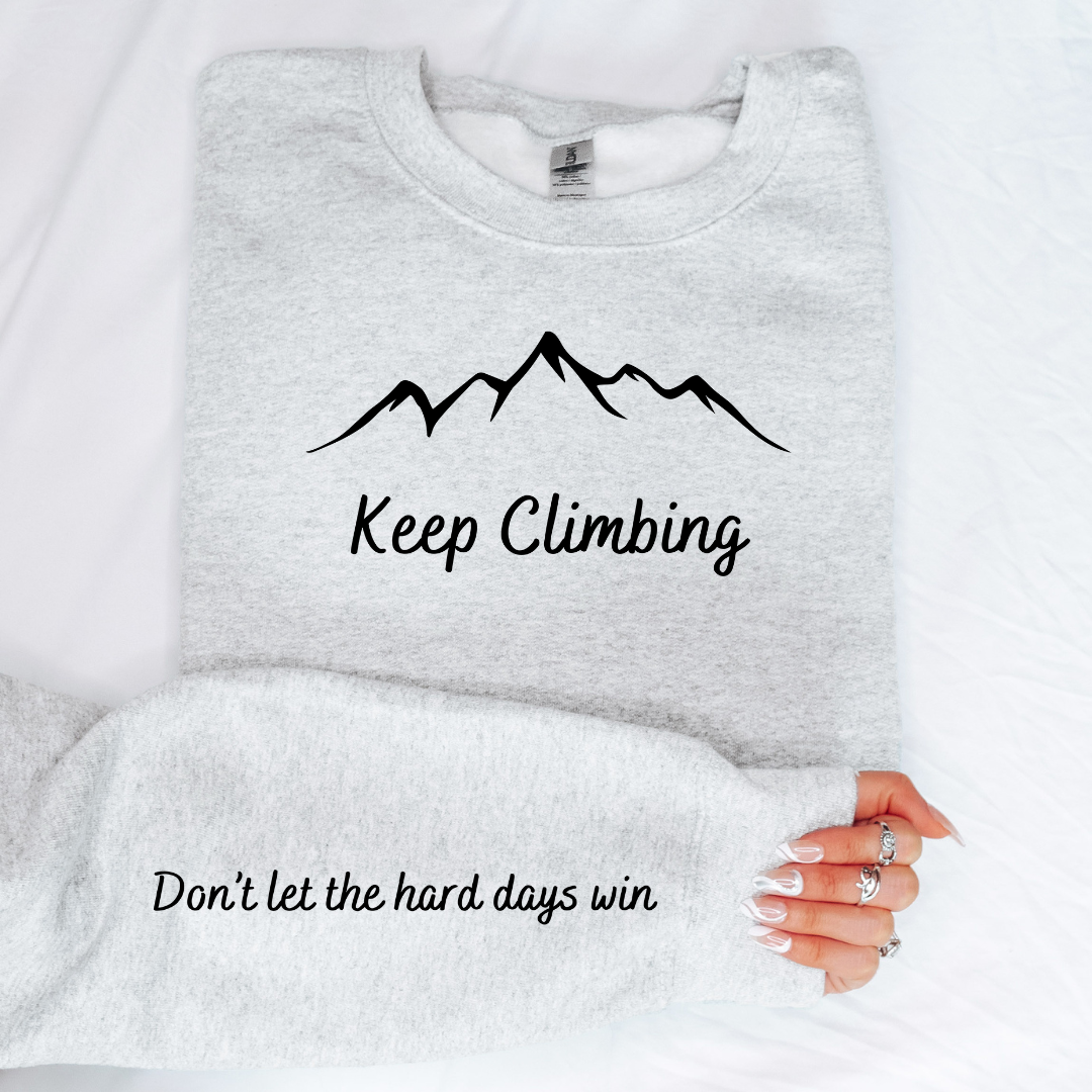 Keep Climbing Crewneck