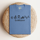 Embroidered Basketball Game Day Tee