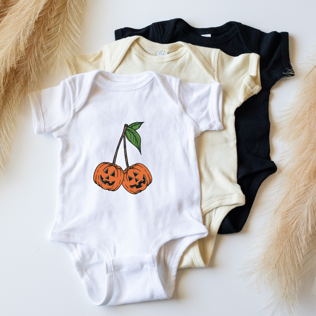 Cherry Pumpkin Infant Bodysuit