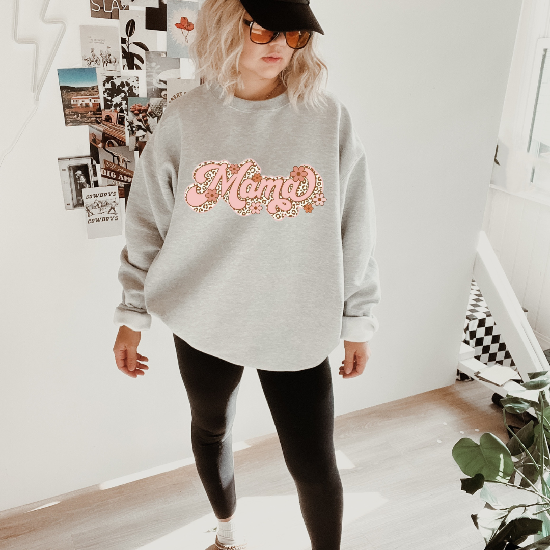 Leopard Mama Crewneck