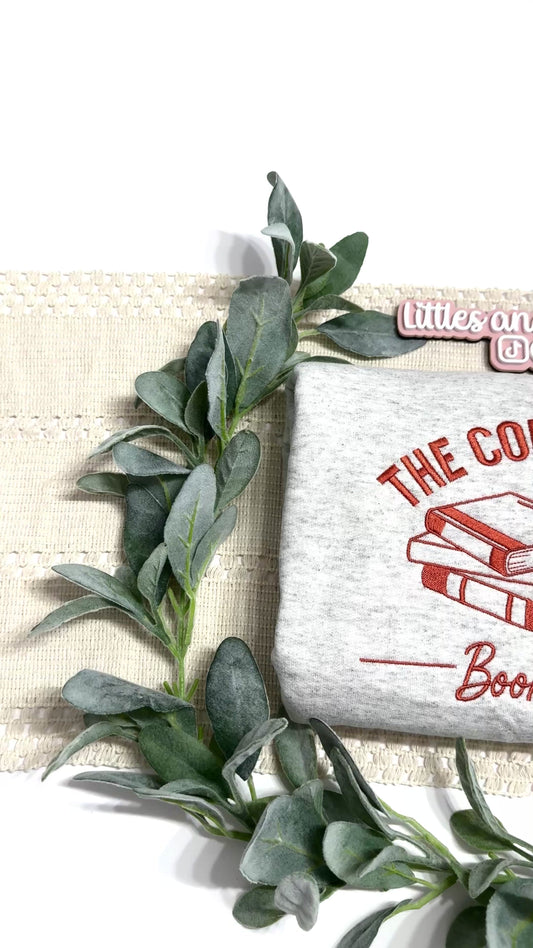 Embroidered Book Club Crewneck