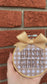 Personalized Gingham Baby Name Sign